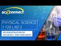Physical Science 1109 Lab 2 An Investigation of Accuracy and Precision