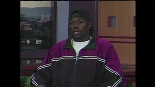 1997 Terrell Owens in studio live reacts to George Seifert resigning