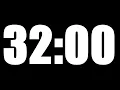 32 MINUTE TIMER LOUD ALARM