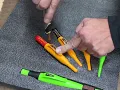 Cutting Kaizen Foam is easy