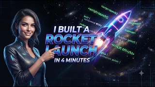 I Built a Rocket Launch in 4 Minutes Full Tutorial Using and JavaScript