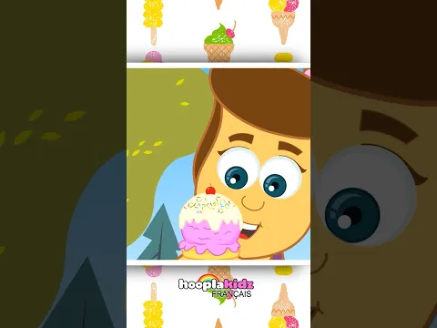 🍦 Chanson de la Crème Glacée - Chansons pour enfants #shorts #nurseryrhymes