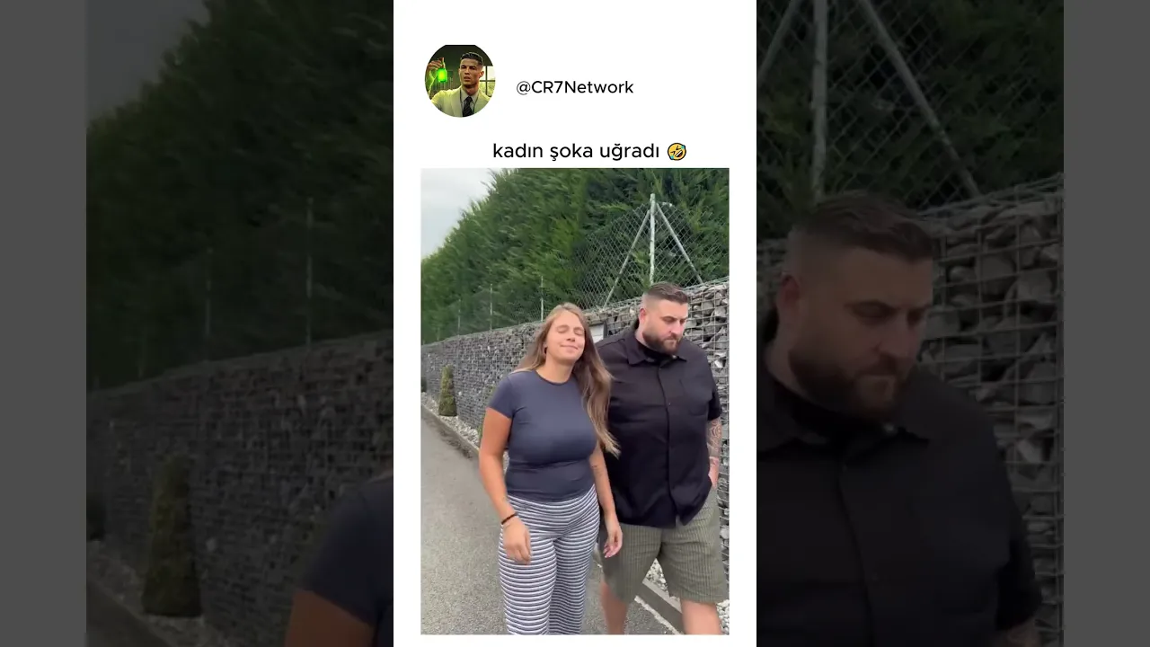 kadın şoka uğradı 😅😂