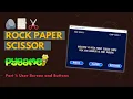 Rock Paper Scissor Game with Python GUI Rock Paper Scissor Game dev with PYGAME Crazy Coders