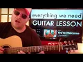 How To Play Everything We Need Guitar A Day To Remember easy guitar tutorial beginner lesson chords