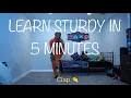 Learn how to get sturdy in under 5 minutes