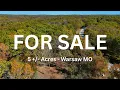 5 Acres For Sale Warsaw MO 58 000