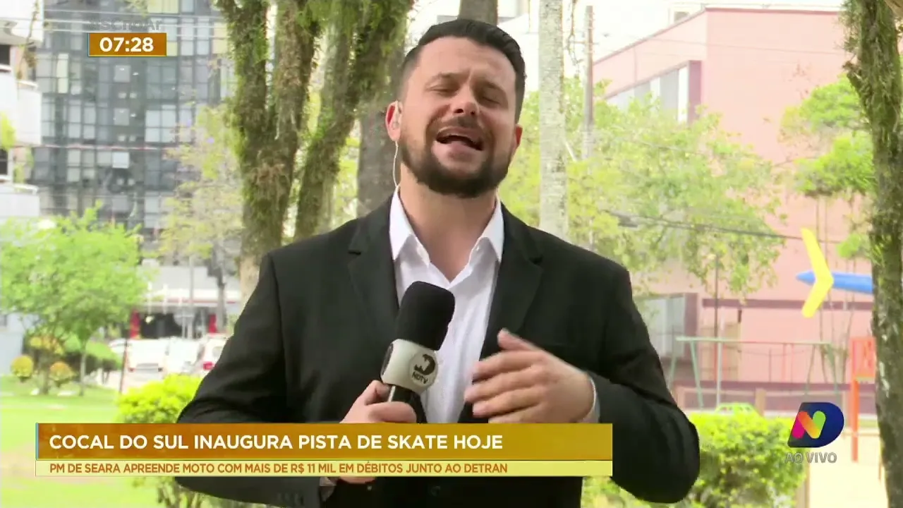 Pista de skate é inaugurada, nesta sexta-feira, no município de Cocal do Sul