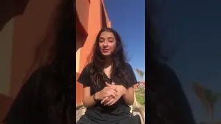 بنت مصريه تحكي اللي حصل معاها وهي راجعه من امريكا الكورونا 