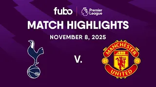Tottenham Hotspur Vs Manchester United PREMIER LEAGUE HIGHLIGHTS Week 11 Fubo Canada 