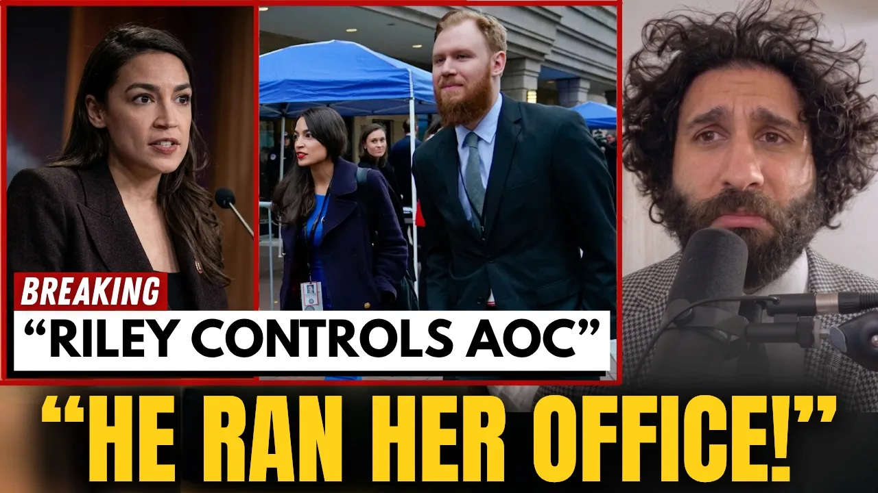 AOC FREAKS OUT as Riley Roberts CAUGHT Running Her ENTIRE Operation thumbnail