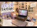 I Transformed My Desk into a Kawaii Study Paradise Desk Setup That Will Make You Want to Study