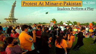 minar e pakistan after ayesha akram incident 4k