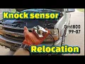 Gen 3 LS Knock sensor relocation gmt800