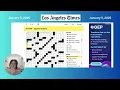 LA Times Crossword January 5 2025 Sunday