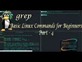 Linux commands for beginner part 4 Manjaro Linux basic linux commands grep