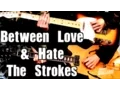 Download Lagu Between Love \u0026 Hate - The Strokes ( Guitar Tab Tutorial \u0026 Cover )