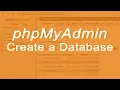 How to Create a Database for WordPress using phpMyAdmin - The AMP stack was Installed using XAMPP