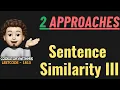 Sentence Similarity III 2 Simple Approaches Dry Run Leetcode 1813 codestorywithMIK