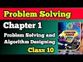 Problem Solving class 10 chapter 1 new Computer book Problem Solving and algorithm matric