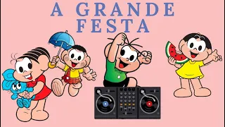 Histórias Infantis #8 📖- Turma da Mônica em: A grande festa 🎉🎉🎉