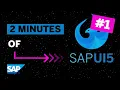 SAPUI5 Getting Started XML Views