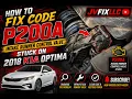 How to fix code P200A intake runner control valve stuck on 2018 Kia optima