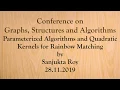 Parameterized Algorithms and Quadratic Kernels for Rainbow Matching -