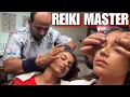 Asmr head massage to relax Anxiety and stress Reiki Master Indian barber