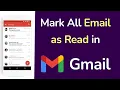 How to Mark All Email as Read in Gmail App