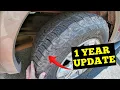 1 Year Update COOPER DISCOVER ALL-TERRIAN TIRES Walmart on 2013 Ford F-150