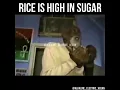 Dr Sebi speaks on rice containing arsenic and a high amount of sugar