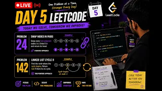 Live DSA Practice Solving LeetCode in Java Interview Preparation Day 5