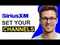 How To Set Channels on Sirius Radio WORKING 2026