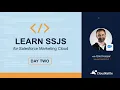 SSJS with Eliot Harper - Session 2