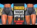 Grow THICKER THIGHS INTENSE LEG WORKOUT In 10 Mins At Home 10 Days Real Results