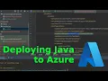 Basic deployment of Java Application to Azure WebApps