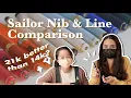 Download Lagu Sailor Fountain Pen Nib \u0026 Line Comparison
