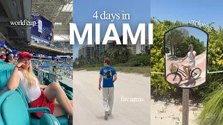 4 days in Miami 🌴 exploring, fav neighbourhoods, what to eat & World Cup quarter final