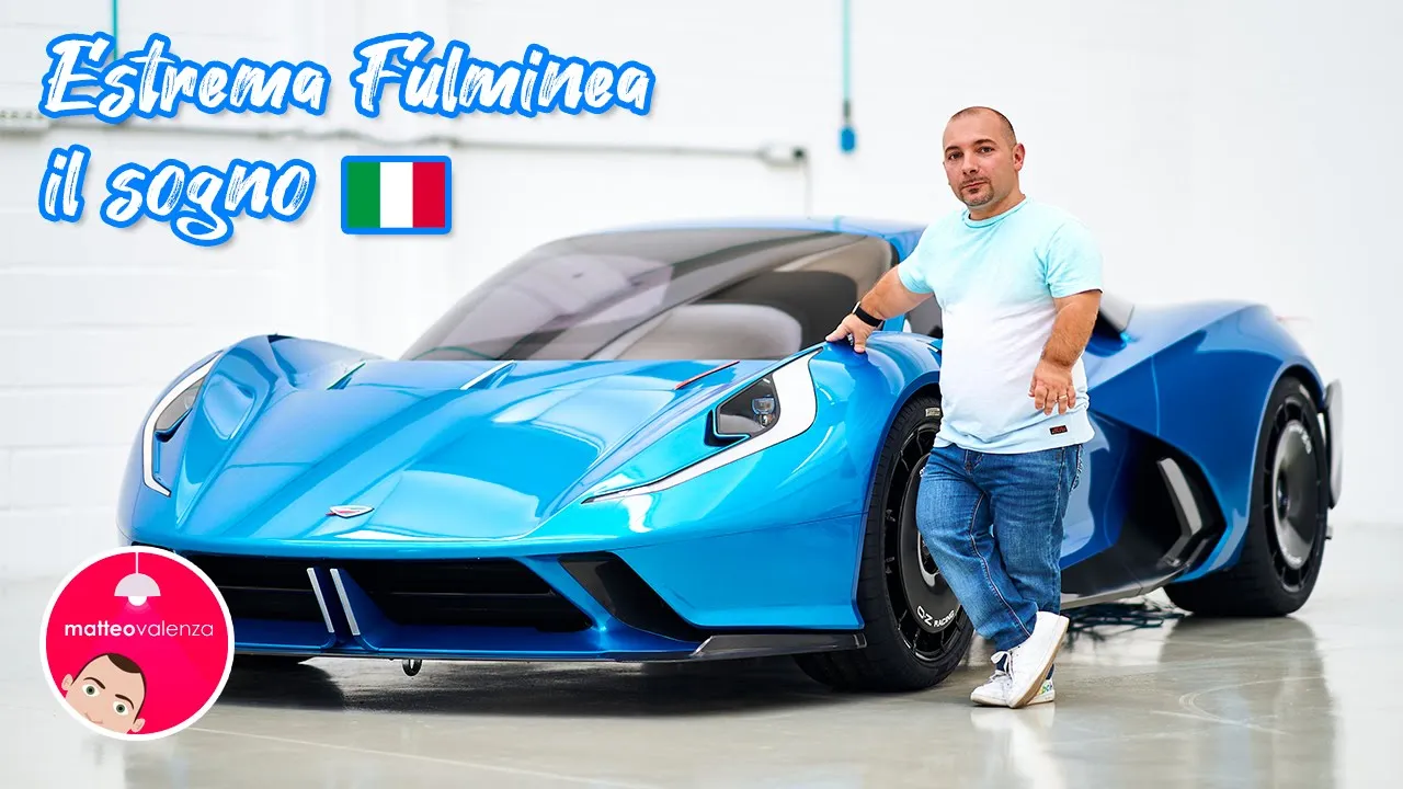 Estrema Fulminea, la hypercar elettrica italiana punta sulle batterie allo stato solido