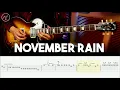 Download Lagu November Rain GUNS N ROSES - COMPLETE Guitar Tab | Cover Guitarra Christianvib