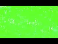 Math Equations Chalk Green Screen