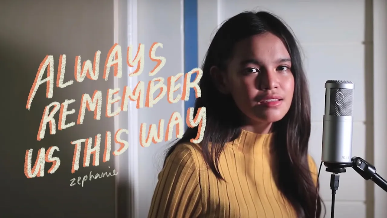 #ZephanieLiveSessions: Always Remember Us This Way (from A Star is Born, Lady Gaga) | Zephanie
