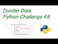 Dunder Data Python Challenge