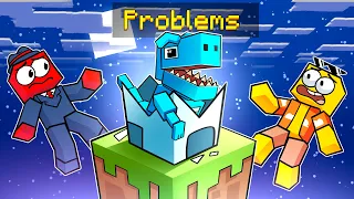 Virei Bebê Dinossauro em 1 Chunck no Minecraft!