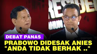 Download [FULL] Debat Panas! Prabowo Didesak Anies Anda Tidak Berhak Berbicara Mengenai Etika MP3