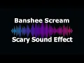Banshee Scream | Scary Sound Effect