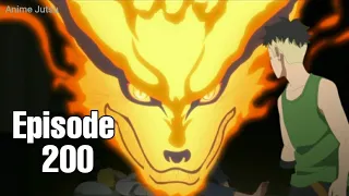kurama meets kawaki boruto episode 200 boruto naruto next generations