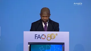 João Lourenço destaca investimento de 4,2 mil milhões de dólares no combate à seca
