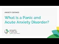 Download Lagu What is a Panic and Acute Anxiety disorder, and how is it treated?